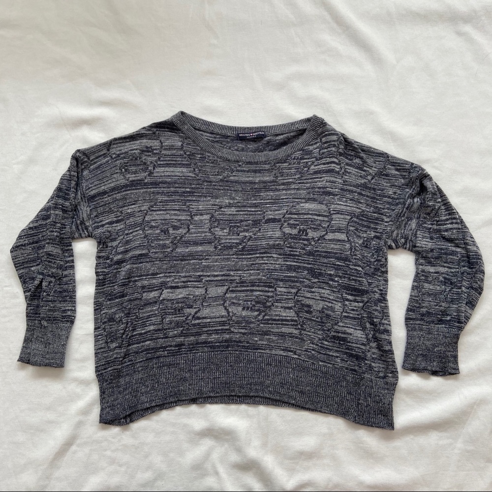 Brandy Melville Skull Longsleeve